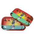 Tiki Rolling Tray Sunset
